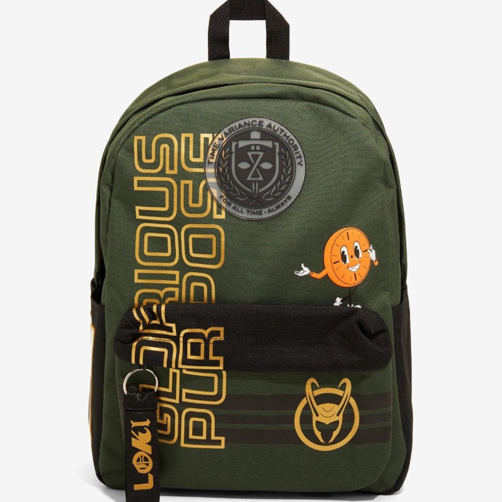 Marvel MCU Disney Loki Glorious Purpose Backpack Avengers